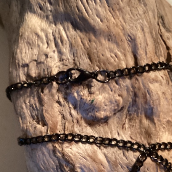 COPY - Black Chain Necklace 16” - Picture 2 of 3